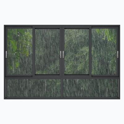 Finestre scorrevoli in alluminio per impieghi gravosi con isolamento termico e zanzariera