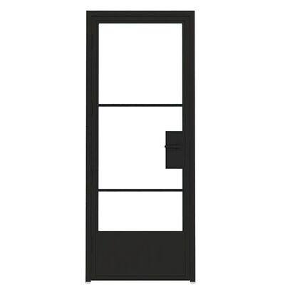 Factory Wholesale Aluminum Alloy Glass Casement Door Swing Door for Terrace Living Room Bathroom Durable and Stylish