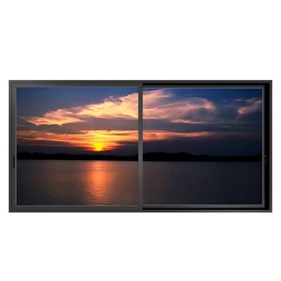 comprar Isolamento térmico Portas de alumínio de duplo deslizamento Portas de pátio de alumínio exterior online manufacture