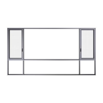 Buy Double Glazed Anti Mosquito Custom Casement Windows Aluminum Energy Efficient online manufacture
