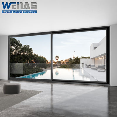 Buy Double Glazed Heavy Duty Sliding Door With Aluminum Frame For Villa Patio online manufacture