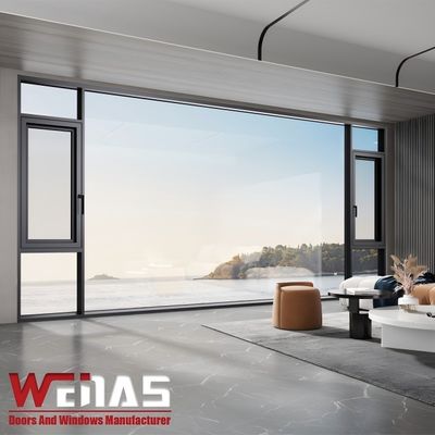 Buy Aluminium Exterior Thermal Glass Windows Waterproof Temperature Stabilized online manufacture