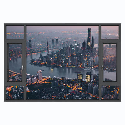 Buy Stable Exterior And Interior Aluminum Double Glazed Windows Swing Casement Windows online manufacture