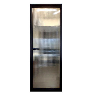 Buy Thin Frame Silent Aluminium Casement Door Tempered Single Laminated Glass online manufacture