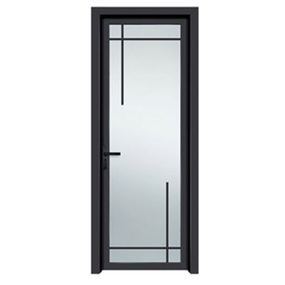 Buy Heavy Duty Double Glass Front Aluminum Swing Door Sound Insulated online manufacture
