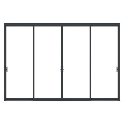 Mua Cửa kính trượt ngăn phòng khung siêu mỏng tương tác, hồ sơ 2mm online manufacture