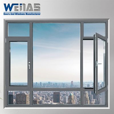 Buy Tilt And Turn Aluminum Casement Window For Residential And Commercial Buildings online manufacture