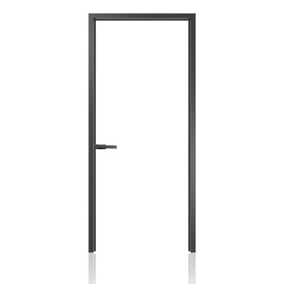 Buy Modern Aesthetics  Interior Swing Aluminum Doors Ultra Narrow Frame online manufacture