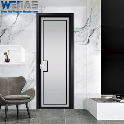 Buy Heavy Duty Soundproof Aluminium Bathroom Door With Insulated Glass online manufacture