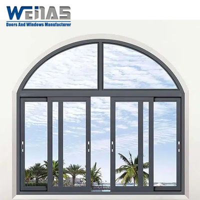 Buy Noise Reducing Aluminium Sliding Windows Energy Efficient Thermal Insulation Windows online manufacture