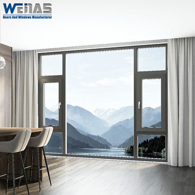 kaufen Flügelfensterfenster aus Aluminium mit thermischer Trennstruktur und hoher Konfiguration online manufacture