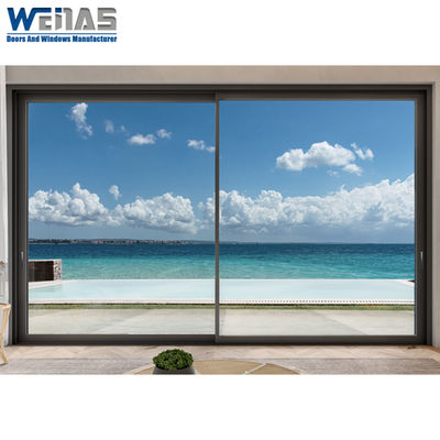 Buy Thermal Break Profile External Aluminium Sliding Doors With Low-E Insulation Glass online manufacture