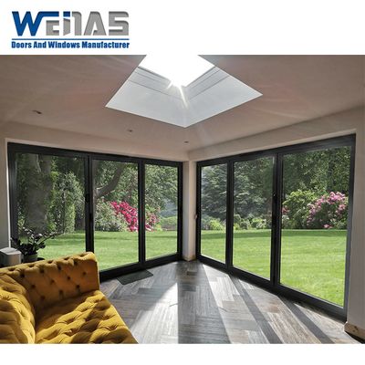 Buy Showerproof And Windproof External Aluminium Sliding Doors For Garden Terrace online manufacture