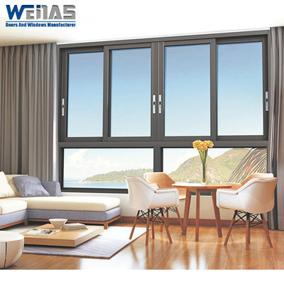 Buy Thermal Insulation Zinc Alloy Aluminum Sliding Windows With Anti mosquito online manufacture