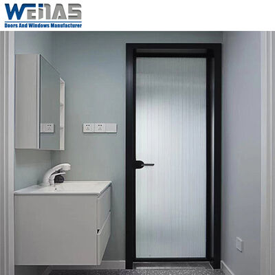 Buy Aluminium Hinged Door  Simple Design Bathroom Kitchen Patio Casement Swing Door online manufacture