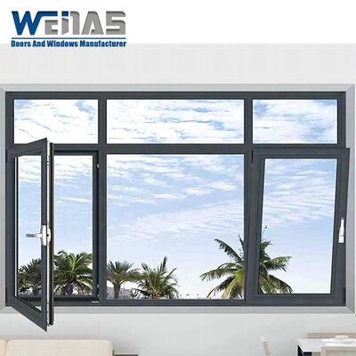 Buy Factory Direct Sales Factory Price New Design Modern Style Aluminum Alloy Casement Window Energy-Saving Aluminum Window online manufacture