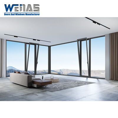 কেনা গরম বিক্রয় Casement উইন্ডো ডাবল টেম্পারেড গ্লাস অ্যালুমিনিয়াম টিল্ট এবং ঘুর উইন্ডো online manufacture
