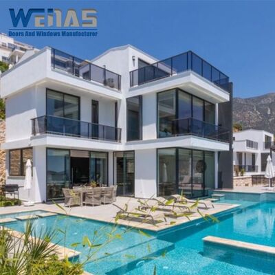 Buy Modern Thermal Break Aluminium Alloy Casement Window Heat Sound Insulation for Bedroom Living Room Exterior Use online manufacture