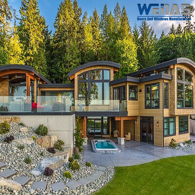 kaufen AS2047 Zertifizierung angepasste Aluminiumfenster Doppelglas Aluminium Schwingfenster Schalldicht Fenster online manufacture