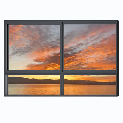 Buy Custom Design Double Tempered Glass Thermal Break Aluminium Sliding Window online manufacture