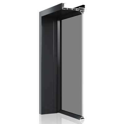 comprar Design simples Estrutura fina Alumínio Casa Interior Casement Porta Casa Swing Porta online manufacture