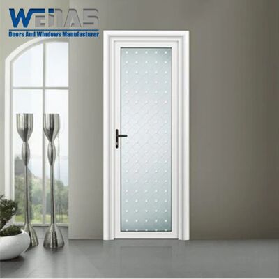 Buy Waterproof Indoor Glass Door Inward Open Aluminum Casement Doors Washroom Use Factory Wholesale online manufacture
