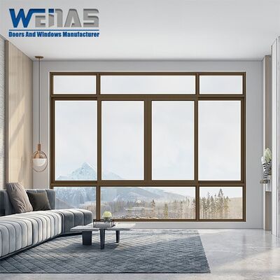 comprar Ventas directas de fábrica Diseño moderno de aluminio de aleación de aluminio Puertas correderas de ventanas para villas Hoteles Salones Acero inoxidable online manufacture