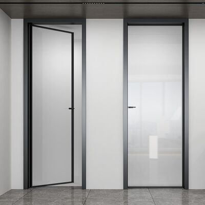 Mua Cửa Phòng Tủ/Phòng Ngủ Khung Nhôm Siêu Mỏng Mở Quay Vào Trong Tiết Kiệm Năng Lượng Xanh Cửa Sổ Nhôm Hợp Kim online manufacture