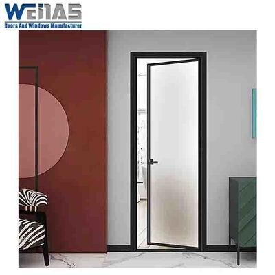 acheter Prix de gros d'usine porte battante en aluminium à double vitrage étanche pour salle de bain pour maisons online manufacture