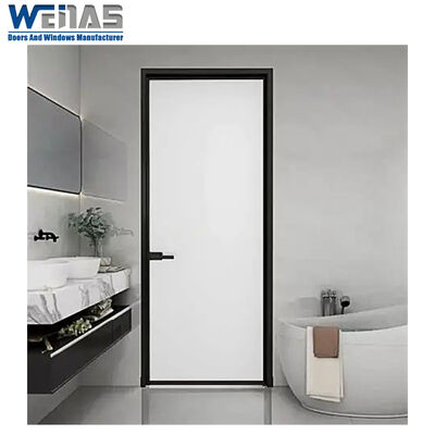 Buy Bedroom Bathroom Silent Waterproof Aluminum Swing Door online manufacture