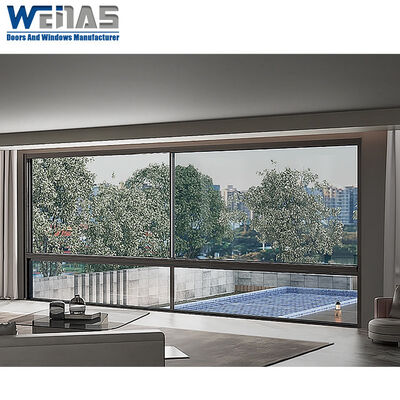Beli Jendela Geser Aluminium Pemandangan Luas Ventilasi Besar Pintu Geser online manufacture