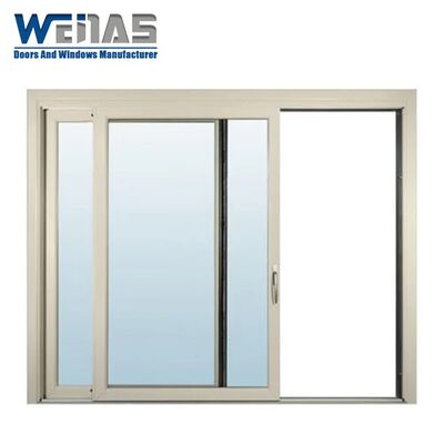 Buy Customized Factory Wholesale Insulation and Sound Insulation Double Layer Glass Aluminum Sliding Windows online manufacture