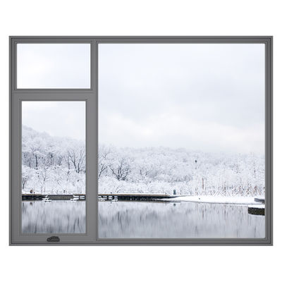 Australia Major Aluminum Crank Windows With Movable Mosquito Net